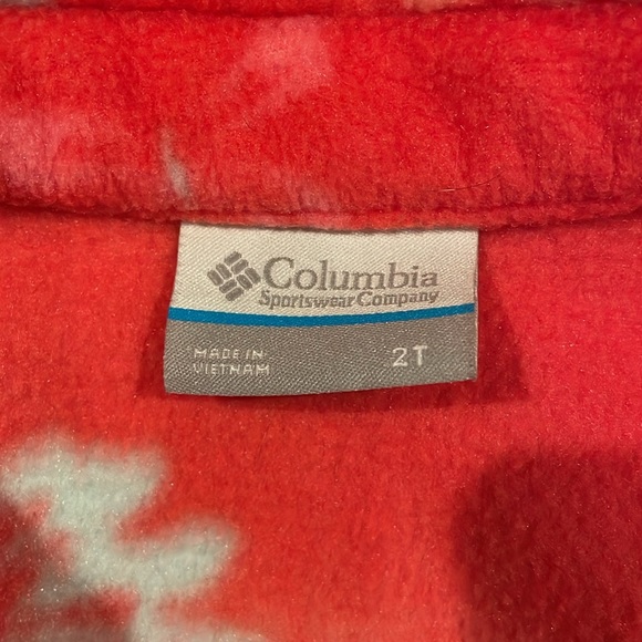 Pink and coral fleece zip - Picture 2 of 3